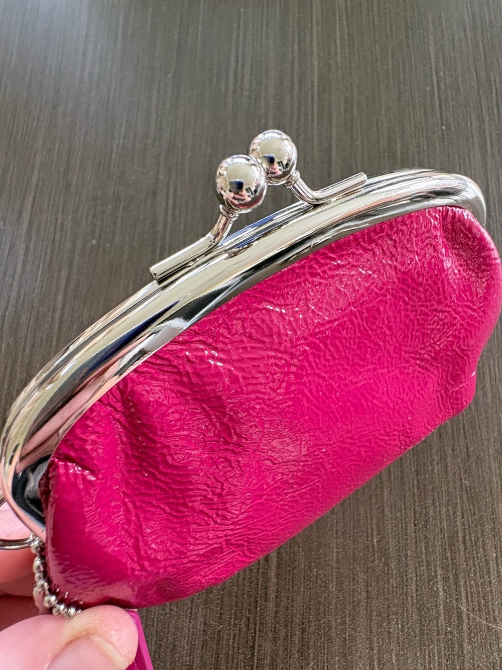 Coach Pink Patent Kisslock - Picture 8 of 10